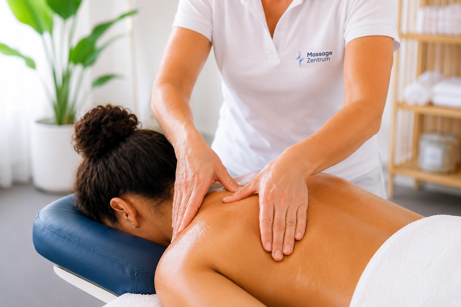 Gleichmässige Griffe der klassischen Massage – Massage Zentrum Neuenhof